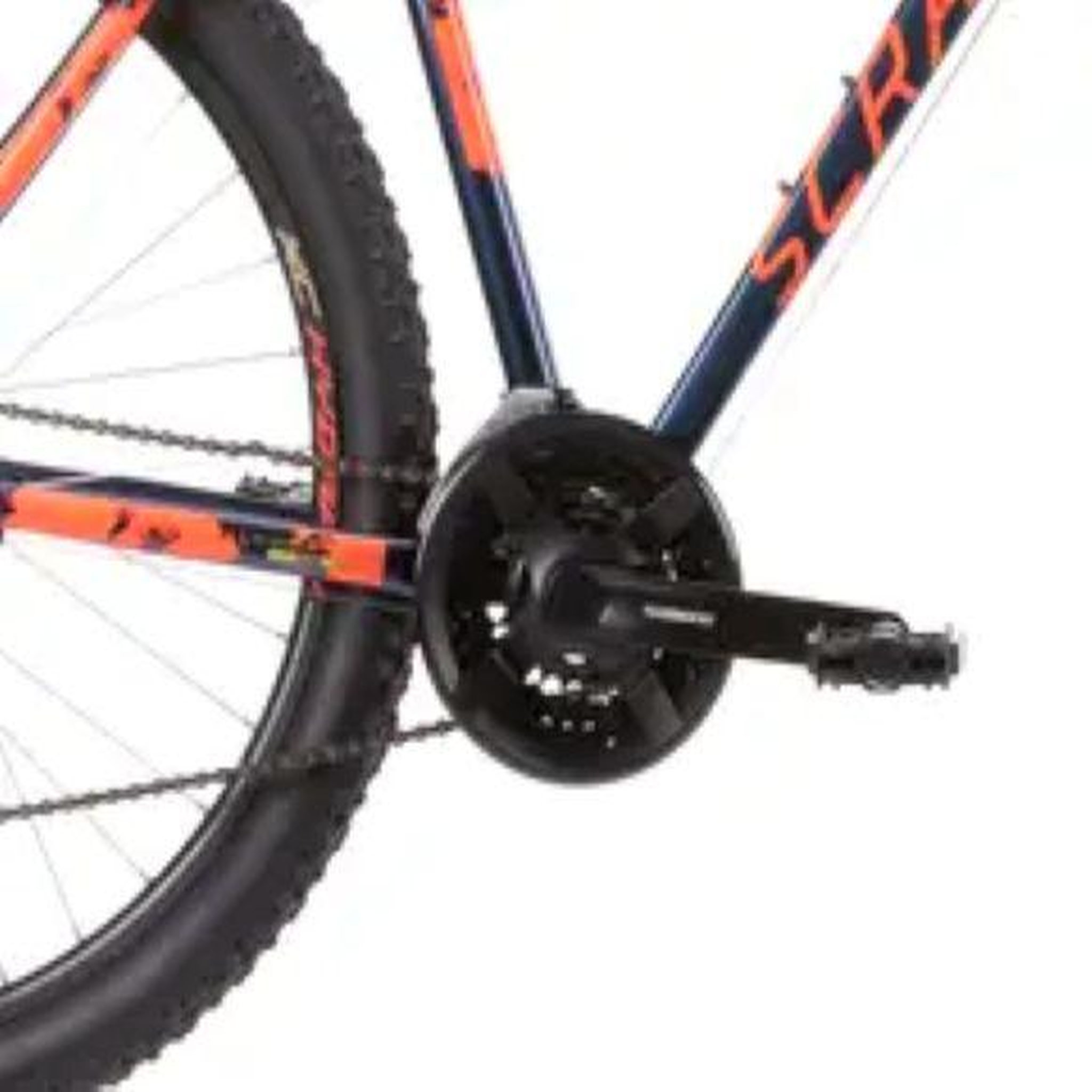 Voir la diapositive 2 : SCRAPPER Vtt 27.5'' scrapper xc hydrau - cadre alu 55 cm - fourche télescopique - 21 vit. Shimano - double freins à disques hydrauliques