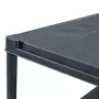 VIDAXL Etagere de rangement Noir 125 kg 60x30x180 cm Plastique