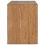Voir la diapositive 4 : VIDAXL Meuble TV 90x30x40 cm bois de teck solide