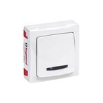 Legrand ASL POUSSOIR LUMINEUX BLANC 6A LEGRAND - ALB2311WH