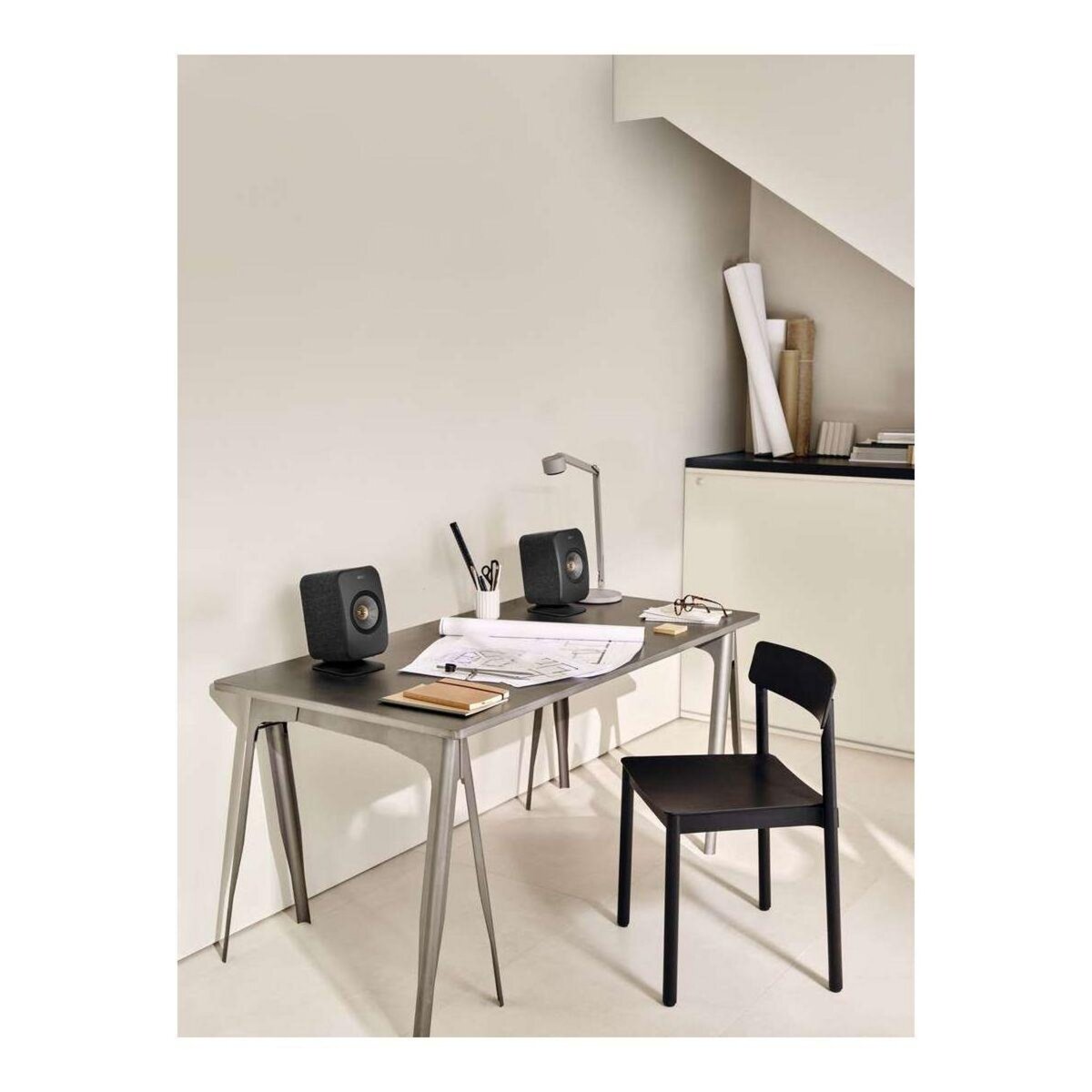 KEF Enceinte résidentielle LSX2 Noir