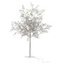 Voir la diapositive 1 : Paris Prix Statue Déco à LED  Arbre Feuilles  100cm Argent