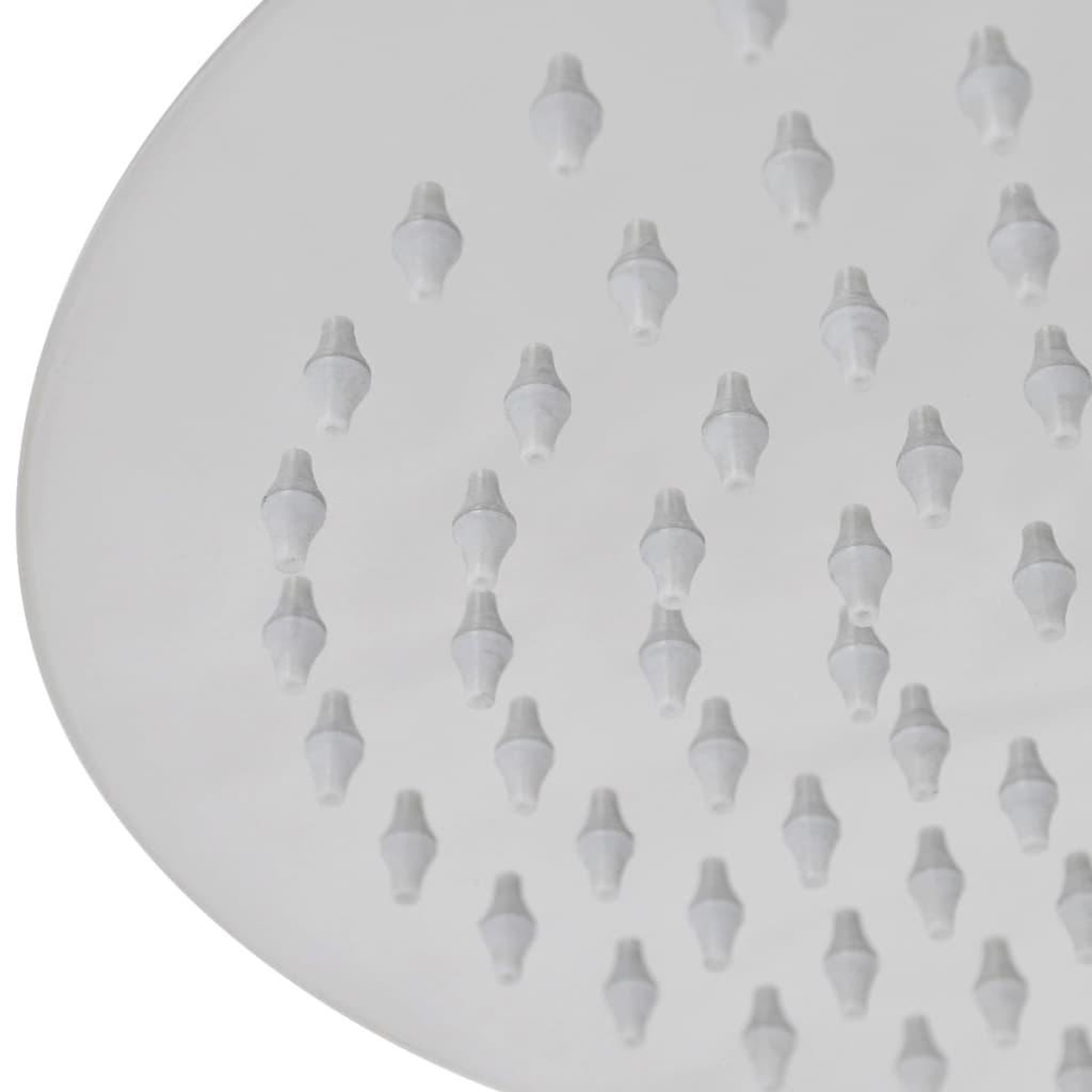 Voir la diapositive 3 : VIDAXL Pomme de douche plongeante 2 pcs Acier inoxydable Ø 25 cm