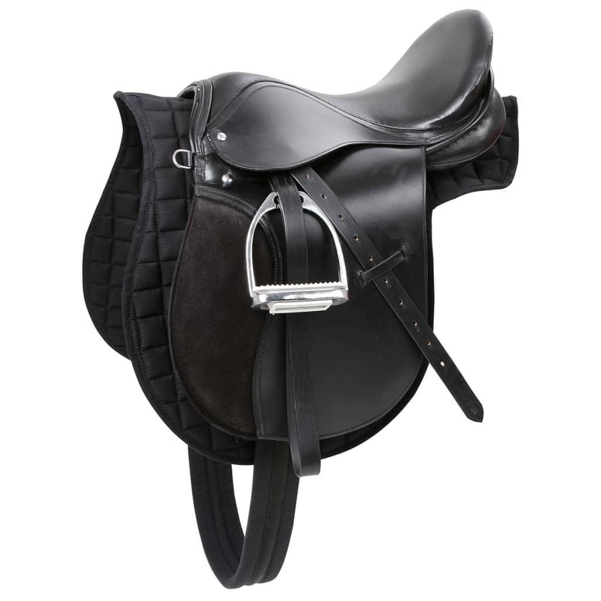 Voir la diapositive 1 : KERBL Kerbl Selle Cuir Noir