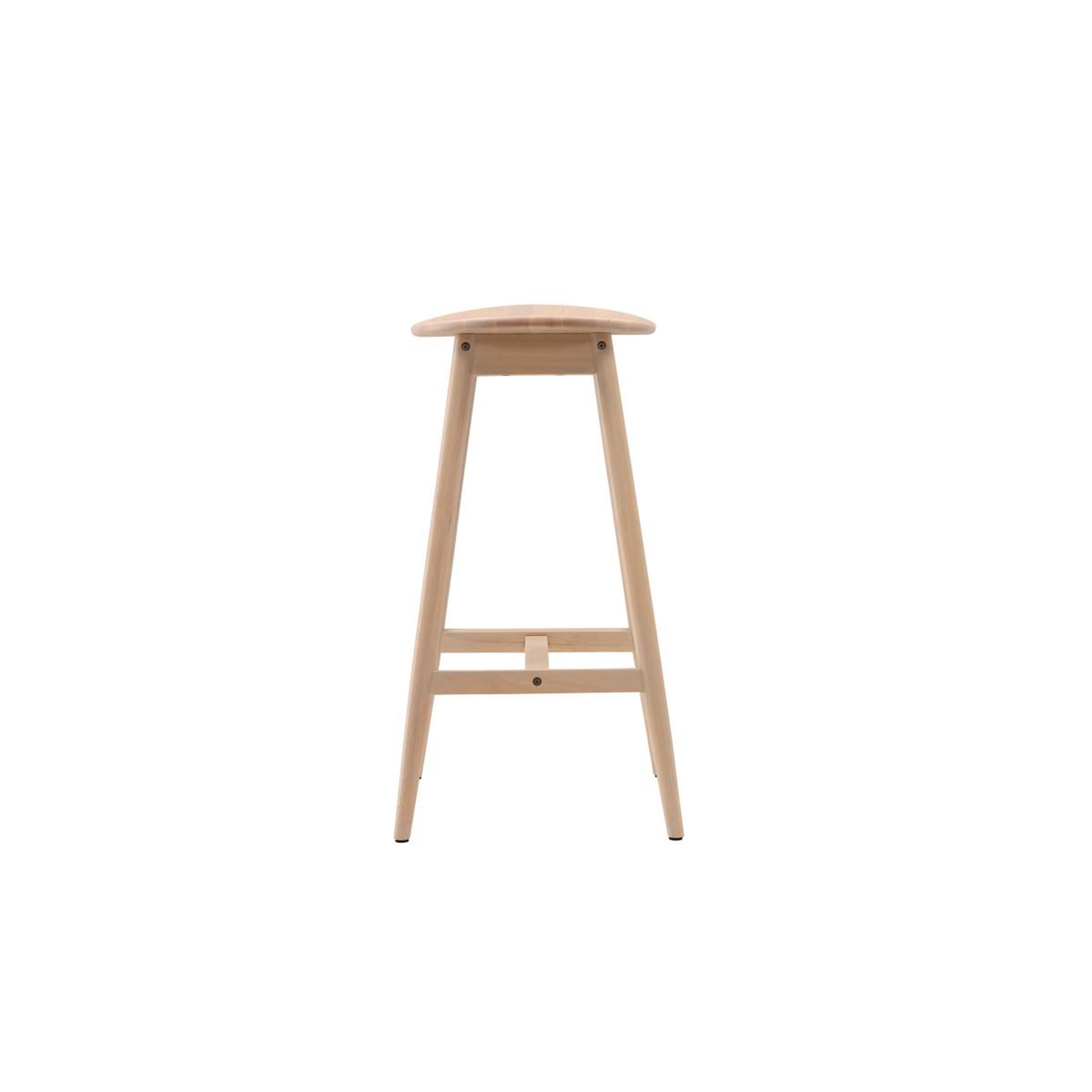 Voir la diapositive 3 : Paris Prix Tabouret de bar en bois  orust  76cm naturel