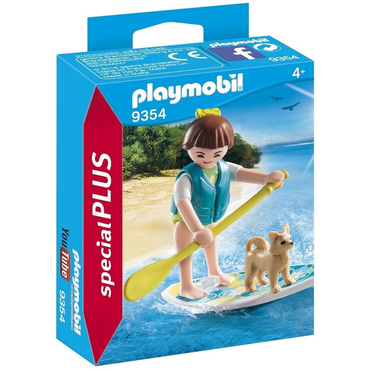 PLAYMOBIL 9354 - Spécial Plus - Sportive avec paddle