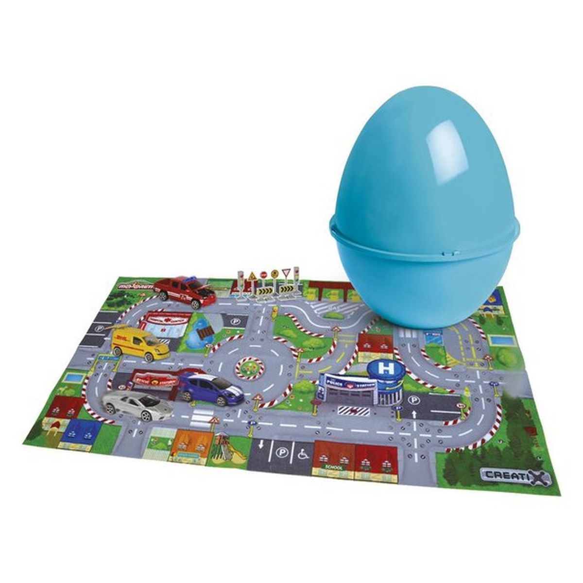 MAJORETTE Mega Oeuf découverte Majorette 