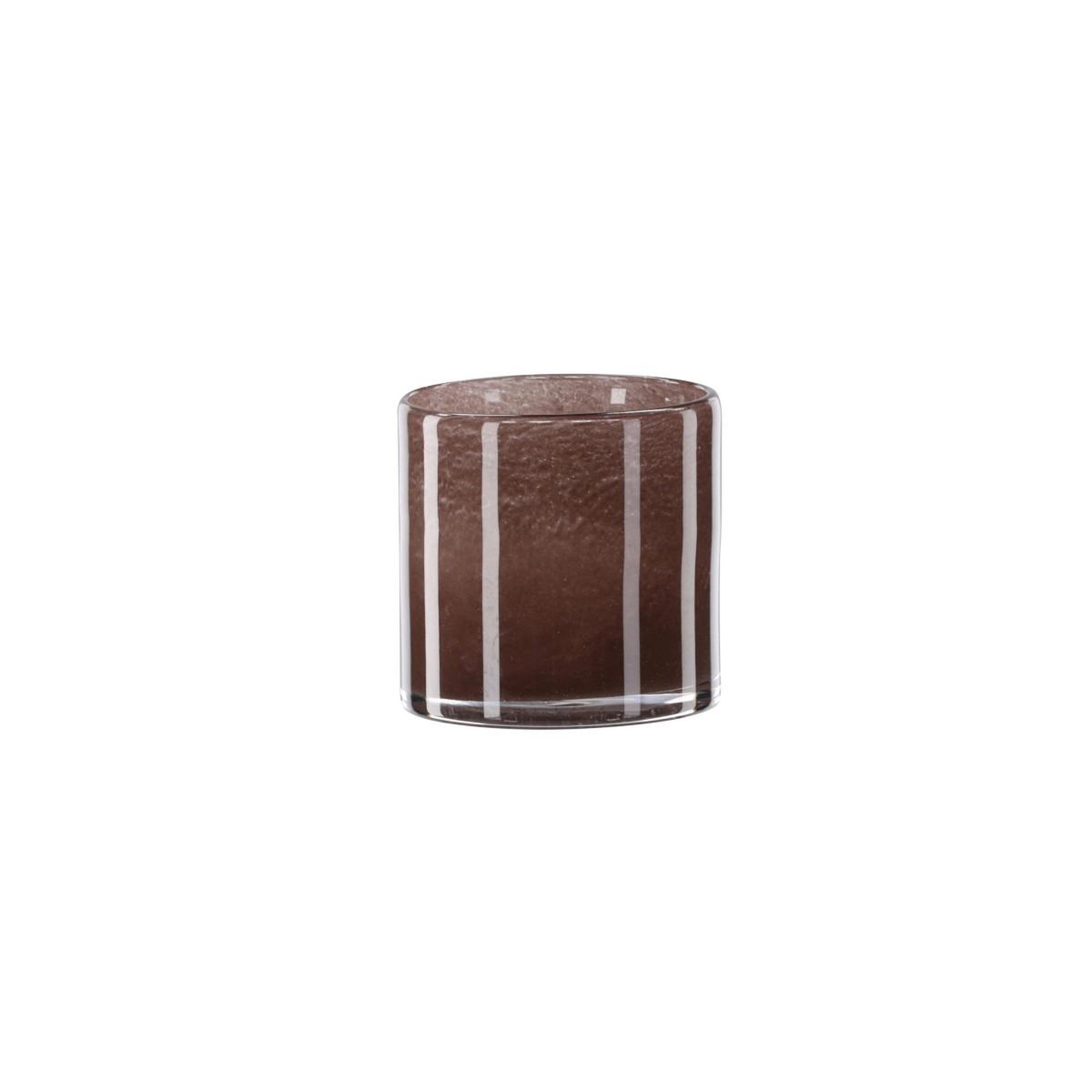 Voir la diapositive 2 : Paris Prix Photophore déco  gloria  12cm marron