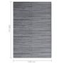 Voir la diapositive 6 : VIDAXL Tapis d'exterieur Anthracite 140x200 cm PP