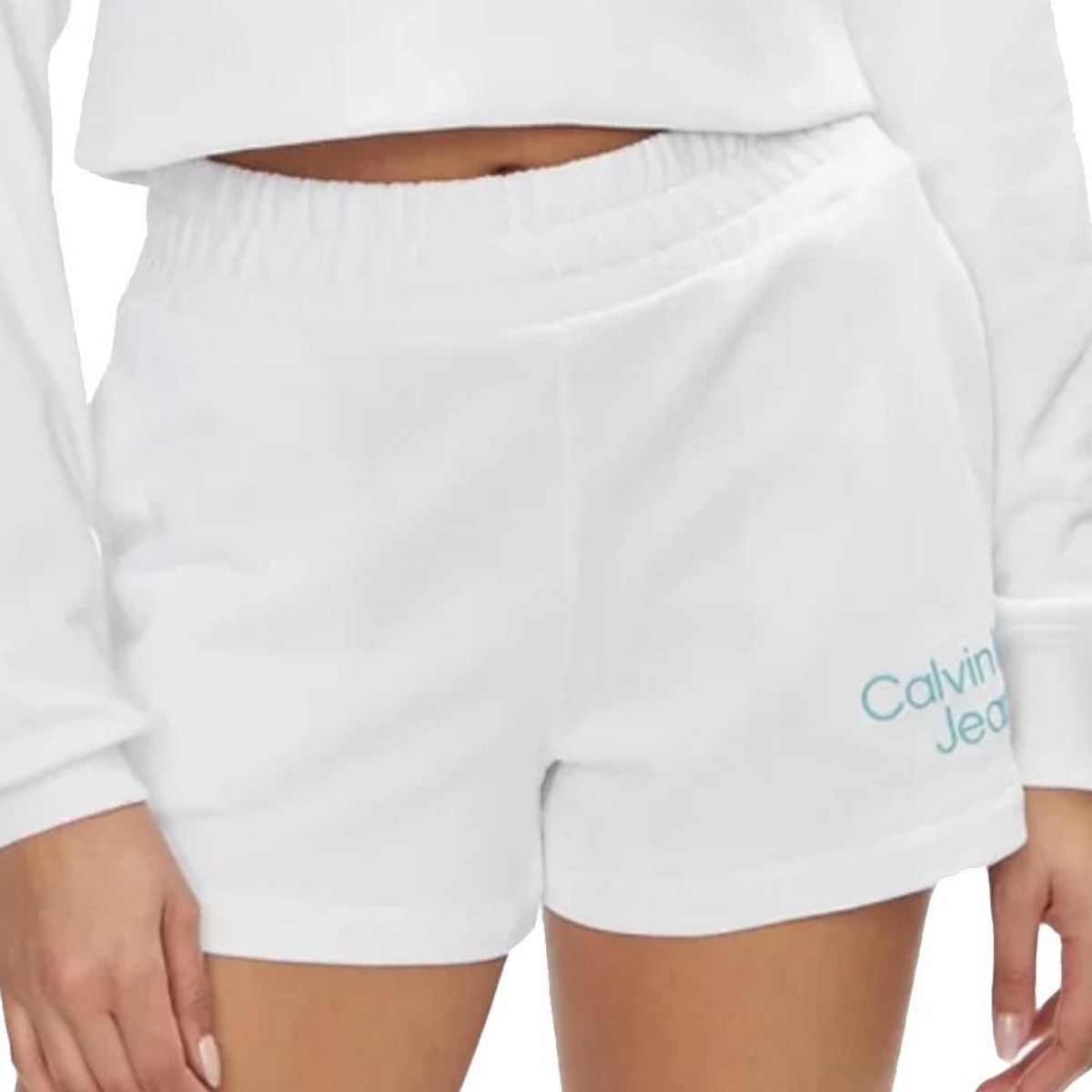 CALVIN KLEIN JEANS Short  Femme Calvin Klein Jeans Stacked Institutional
