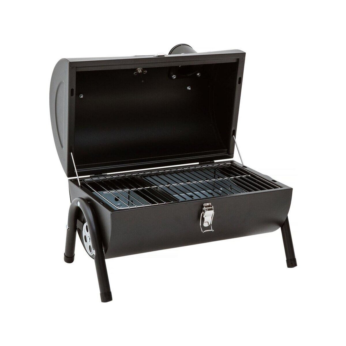 Habitat et Jardin Barbecue charbon de bois portable  Captain  - 42 x 27 x 43 cm - Noir