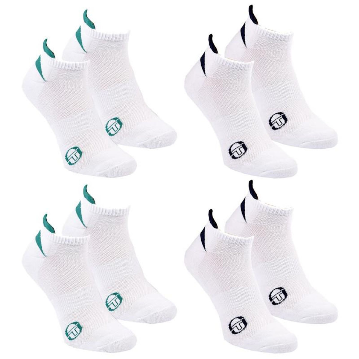 SERGIO TACCHINI Chaussettes SNEAKER SERGIO TACCHINI Lot de 4 Paires