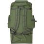 Voir la diapositive 4 : VIDAXL Sac à dos en style d armée XXL 100 L Vert
