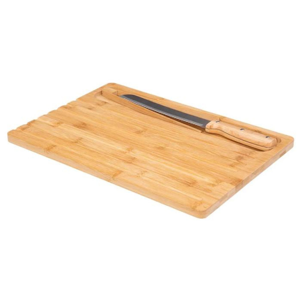 FIVE Planche à Découper Pain  Bambou  40cm Naturel