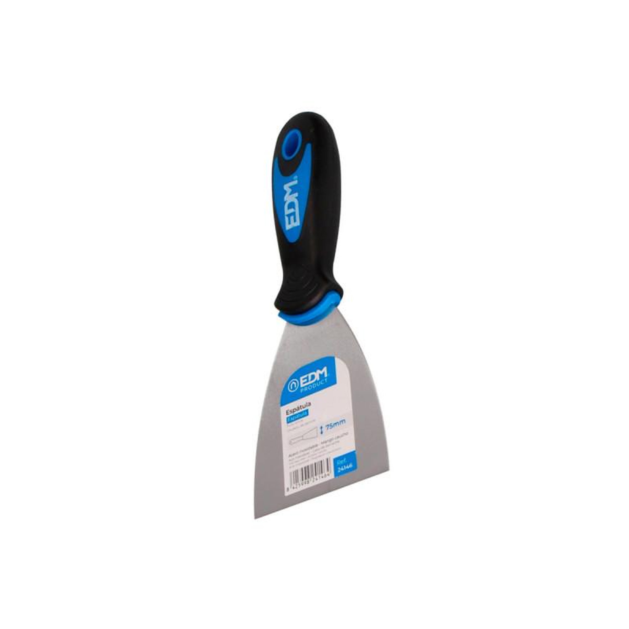 EDM Spatule professionnelle EDM - acier inoxydable - 75 mm - 24146