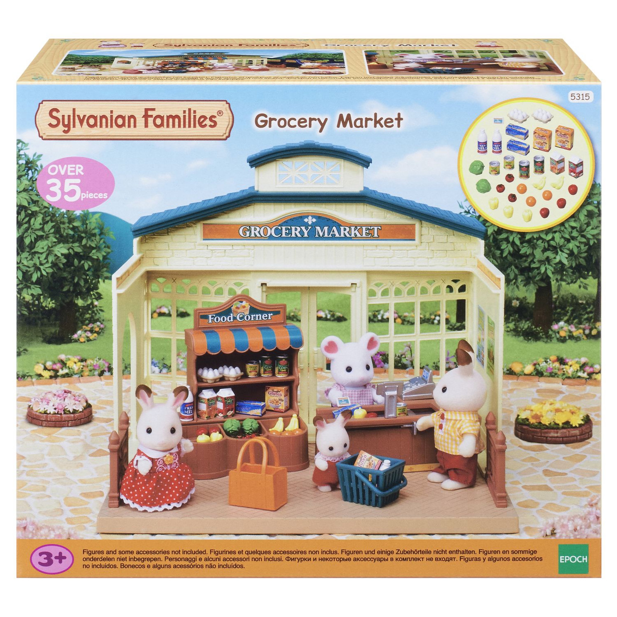 Voir la diapositive 7 : Epoch d'Enfance 5315 - Le Supermarché - Sylvanian Families