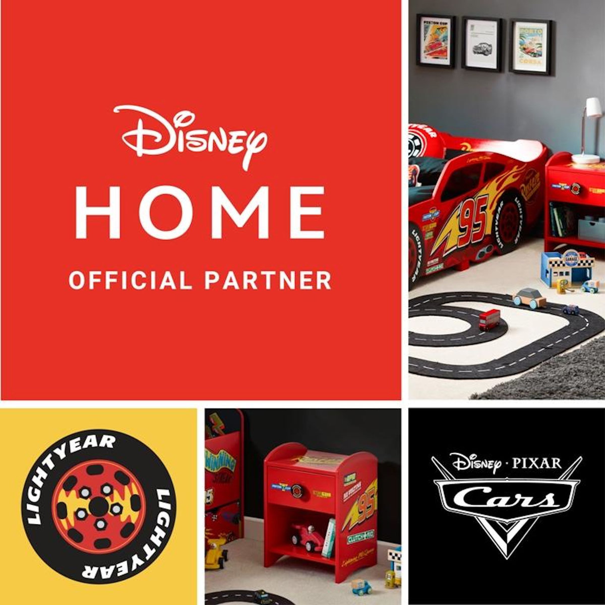 DISNEY Lit Voiture Cars Lighting McQueen
