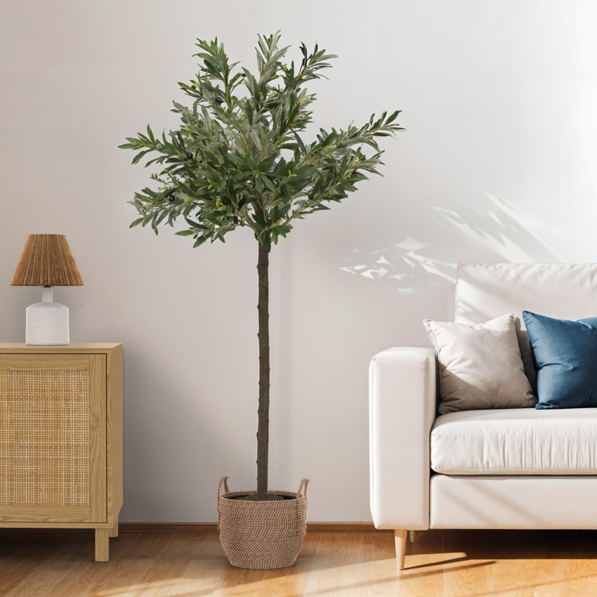 ID MARKET Olivier artificiel hauteur 150 cm