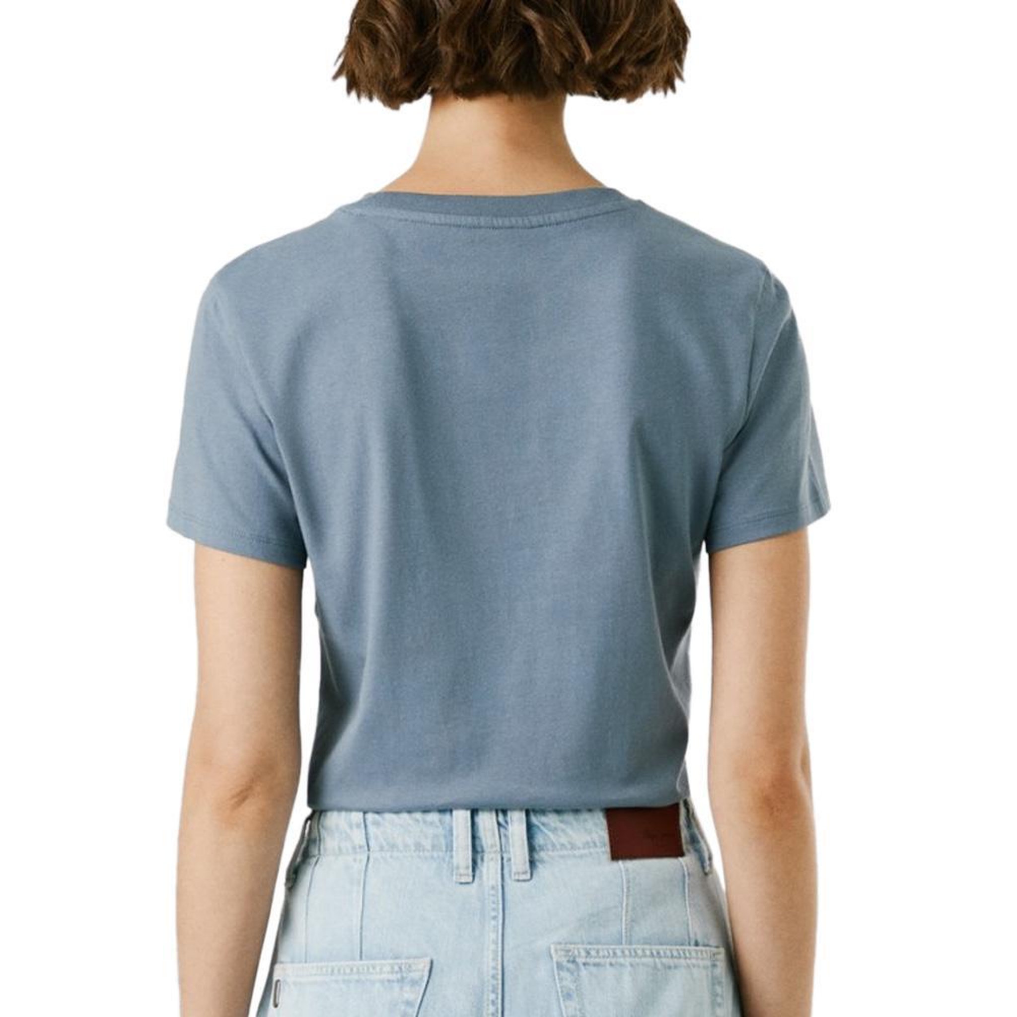 Voir la diapositive 2 : Pepe Jeans T-Shirt Bleu Femme Pepe Jeans Bero