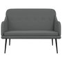 Voir la diapositive 3 : VIDAXL Banc Gris fonce 110x76x80 cm Tissu