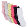 Voir la diapositive 1 : INEXTENSO Lot de 6 chaussettes fille