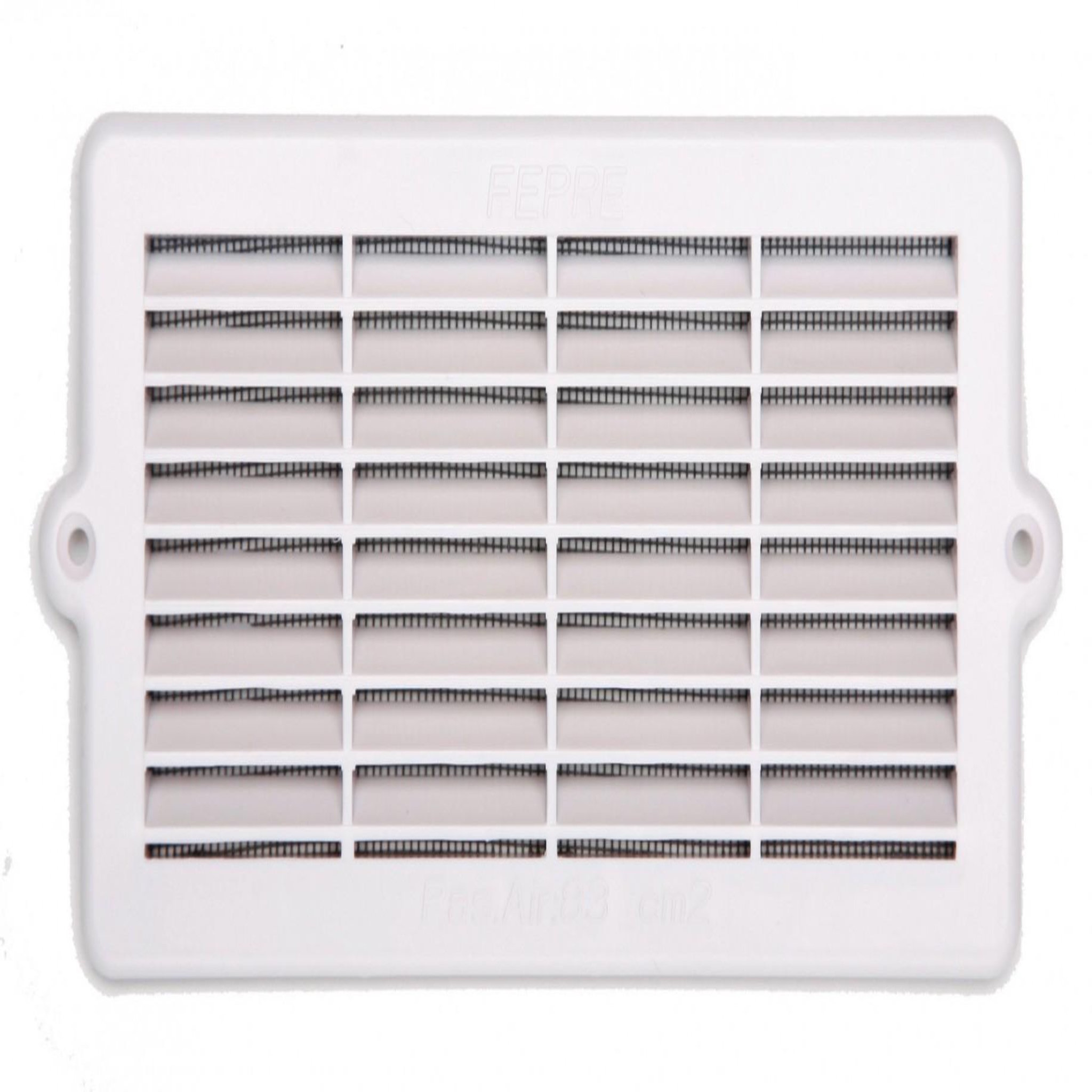 CENTRALE BRICO Grille d'aération abs naturel, L.10.3 x l.22 cm