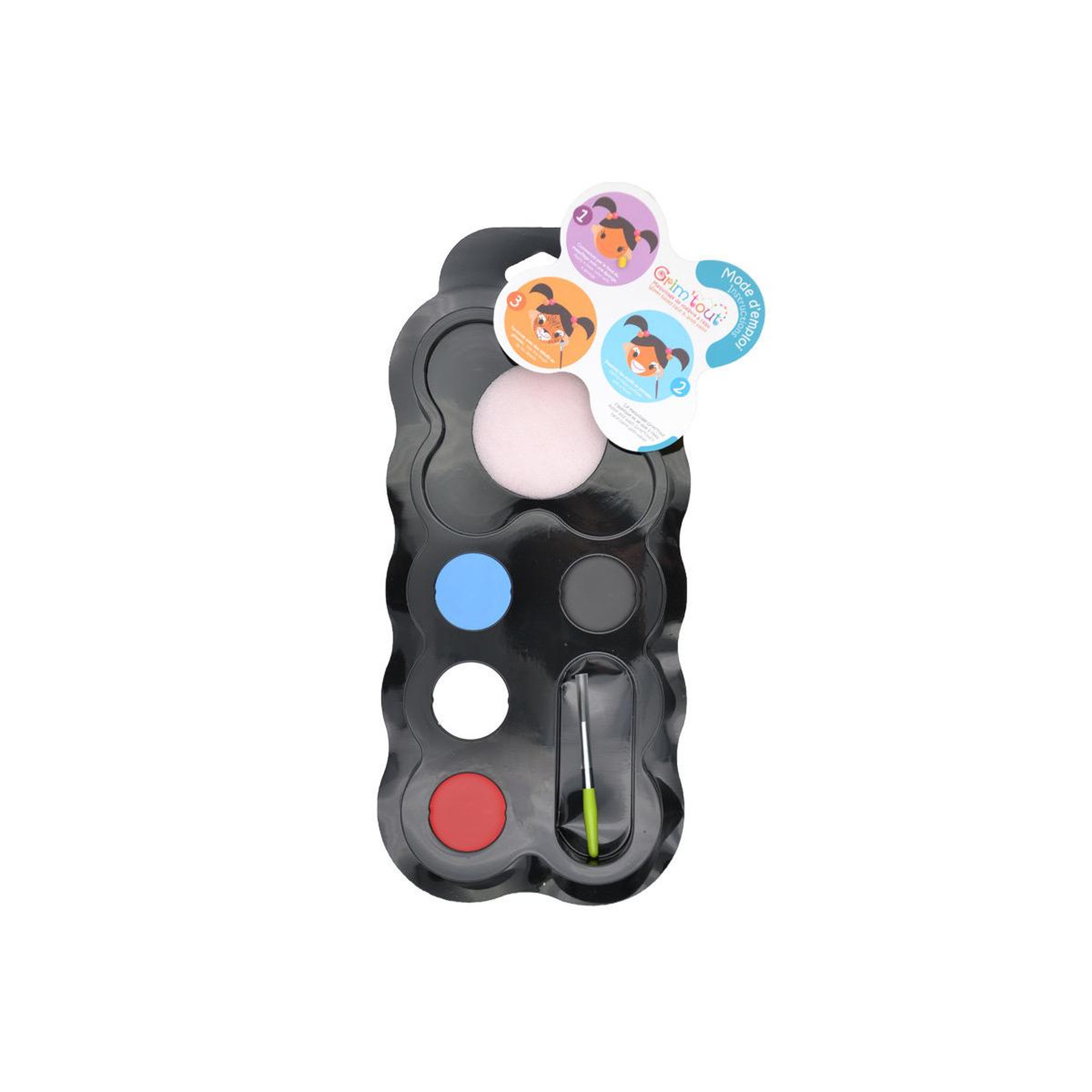 Grim'tout Palette de maquillage super heros
