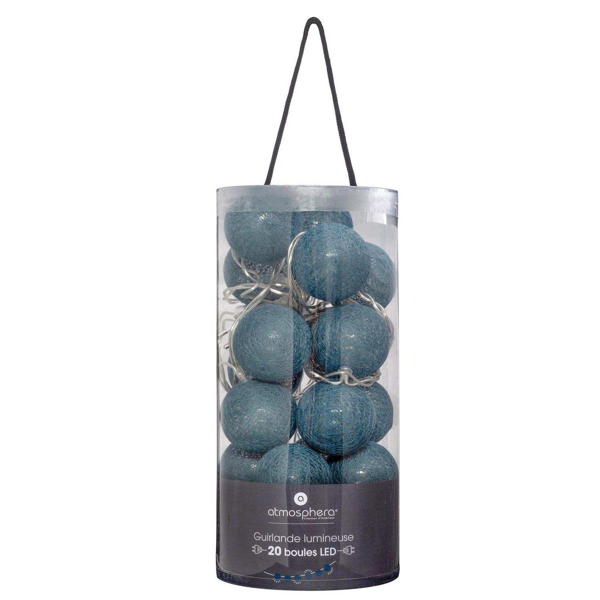 Voir la diapositive 3 : ATMOSPHERA Guirlande sur secteur LED 20 boules