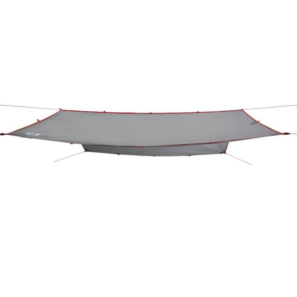 VIDAXL Bâche de camping gris et orange 300x294 cm imperméable