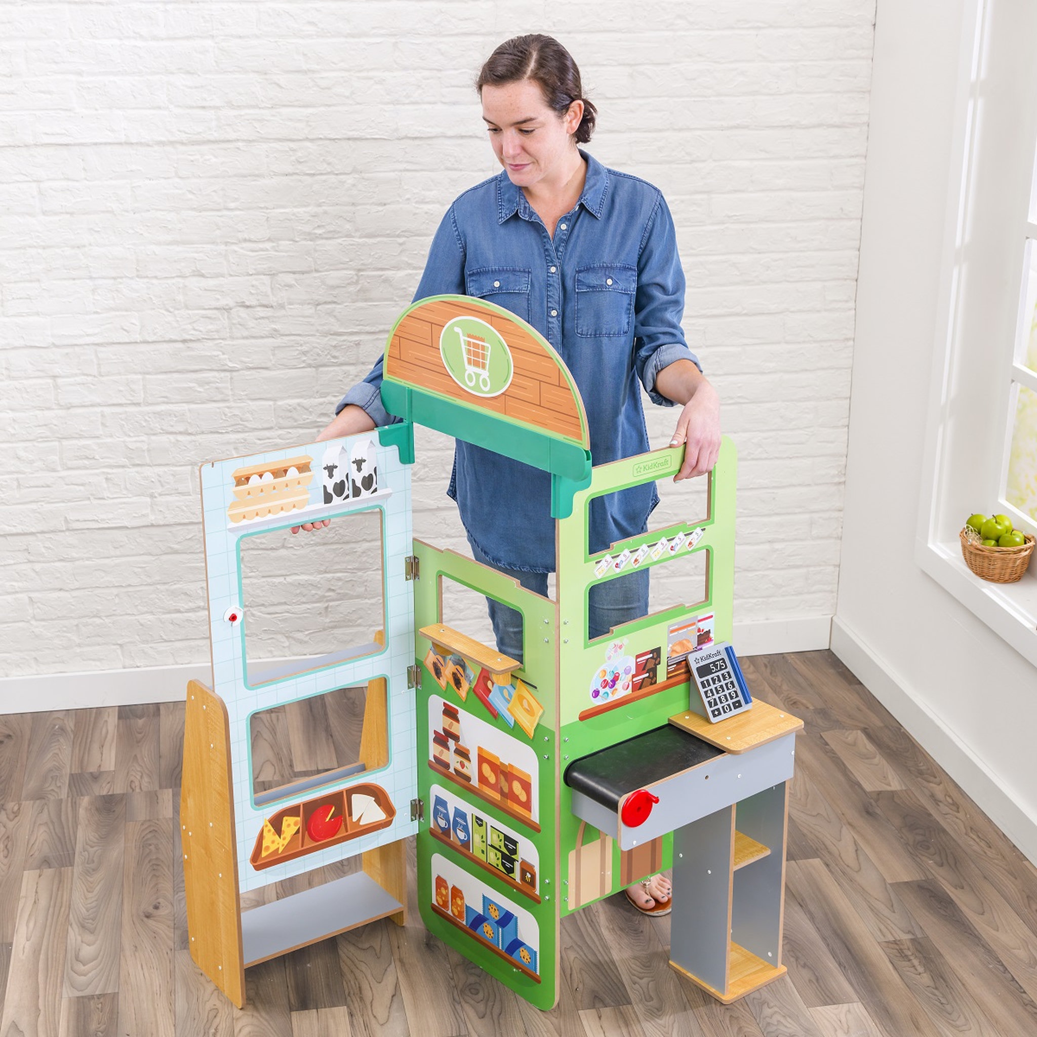 Voir la diapositive 8 : Kidkraft La petite épicerie Pop Up Let's Pretend