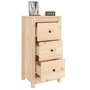 Voir la diapositive 4 : VIDAXL Buffet 40x35x80 cm bois massif de pin