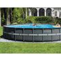 Voir la diapositive 4 : INTEX Piscine tubulaire Ultra XTR Frame ronde 7,32 x 1,32 m - Intex