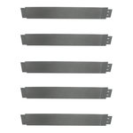 ID MARKET Bordurette de jardin x5 acier flexible L. 5 M x H. 0.12 M