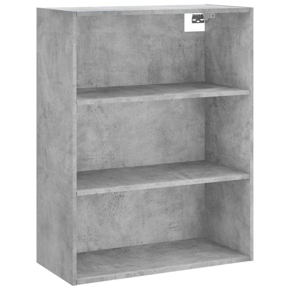 VIDAXL Buffet haut Gris beton 69,5x34x180 cm Bois d'ingenierie