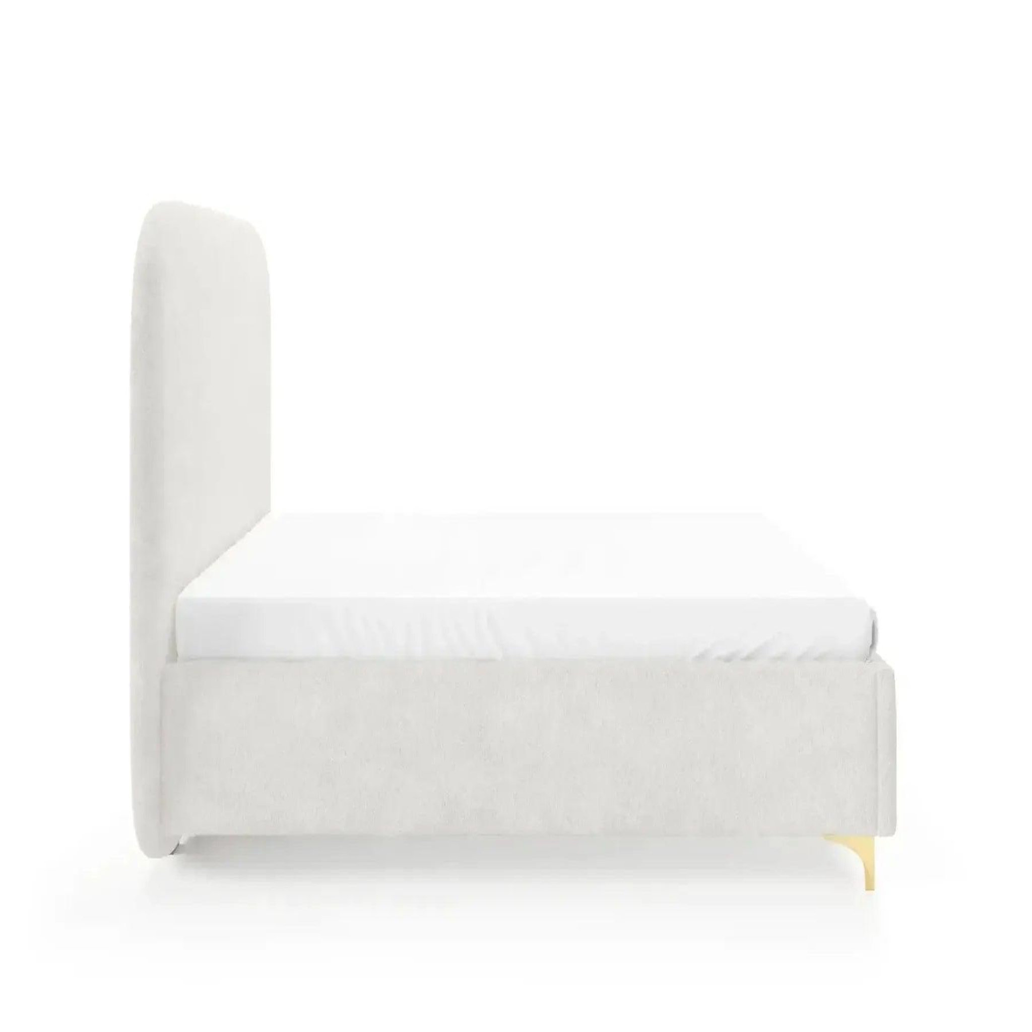 Voir la diapositive 6 : CASANOVA PARIS Charlotte - lit coffre tissu chenille