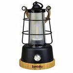 Lumisky Lanterne sans fil LED WILDY Noir Metal H23CM