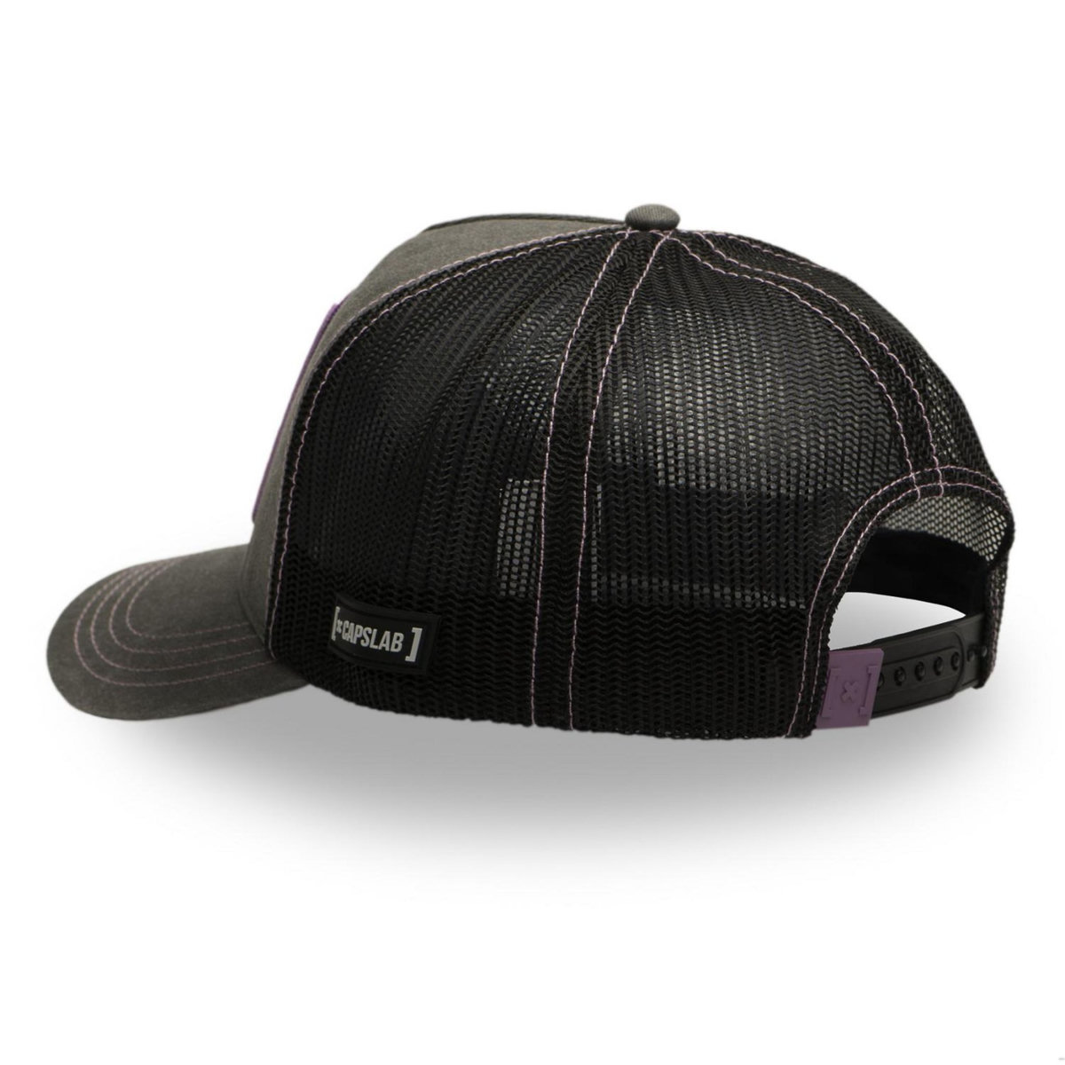 CAPSLAB Casquette trucker avec filet effet délavé Dragon Ball Super Beerus