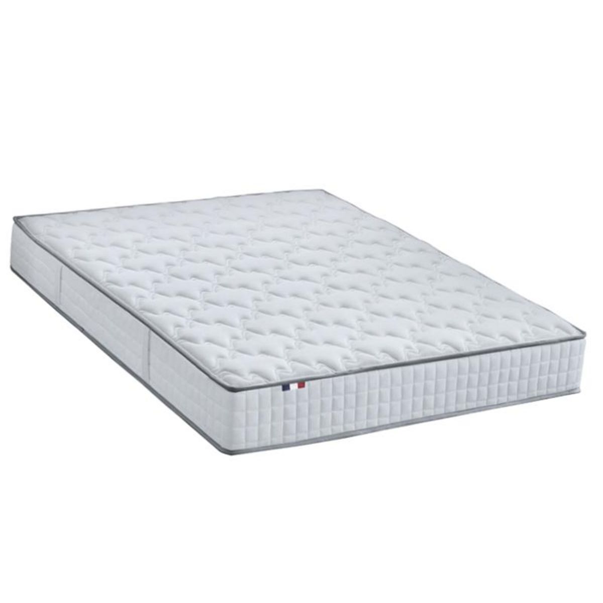 Matelas ressorts ensachés et mousse mémoire de forme 160x200 cm ODYSSEE
