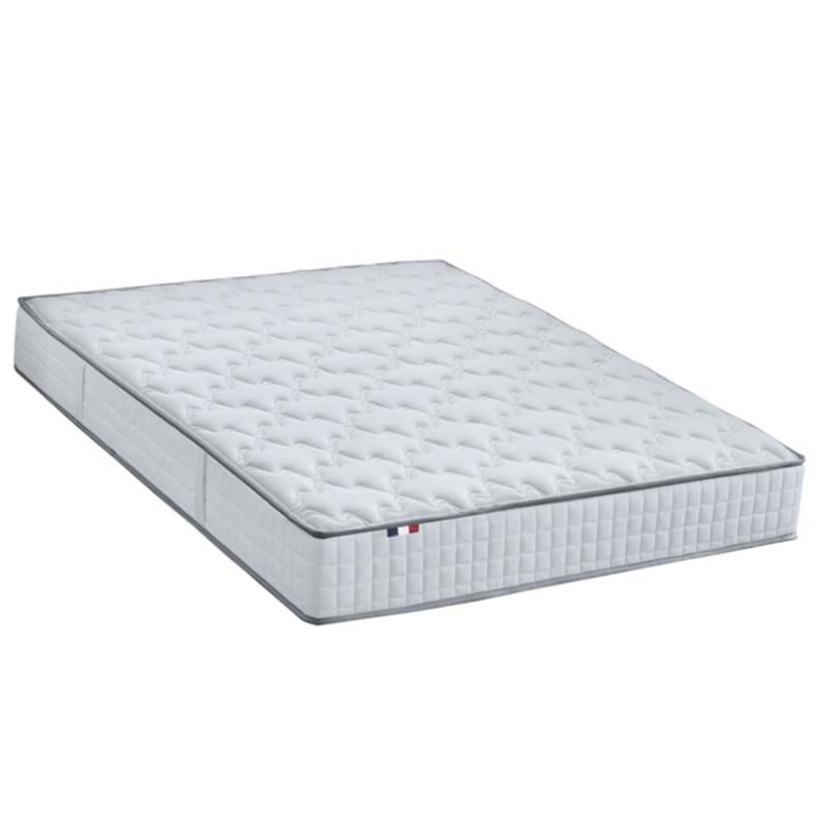 Matelas ressorts ensachés et mousse mémoire de forme 160x200 cm ODYSSEE