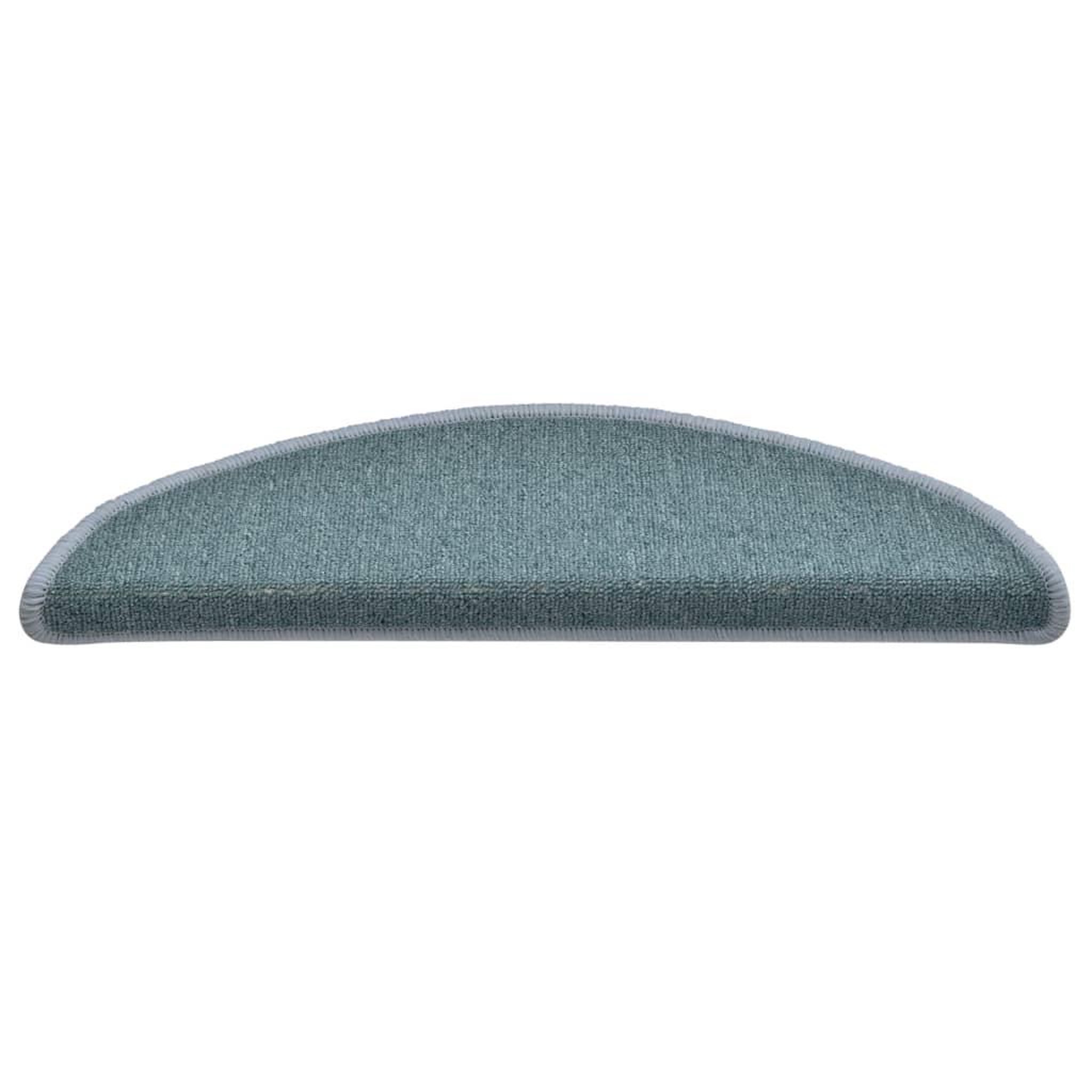 Voir la diapositive 5 : VIDAXL Tapis de marches d'escalier 15 pcs Bleu 56x17x3 cm