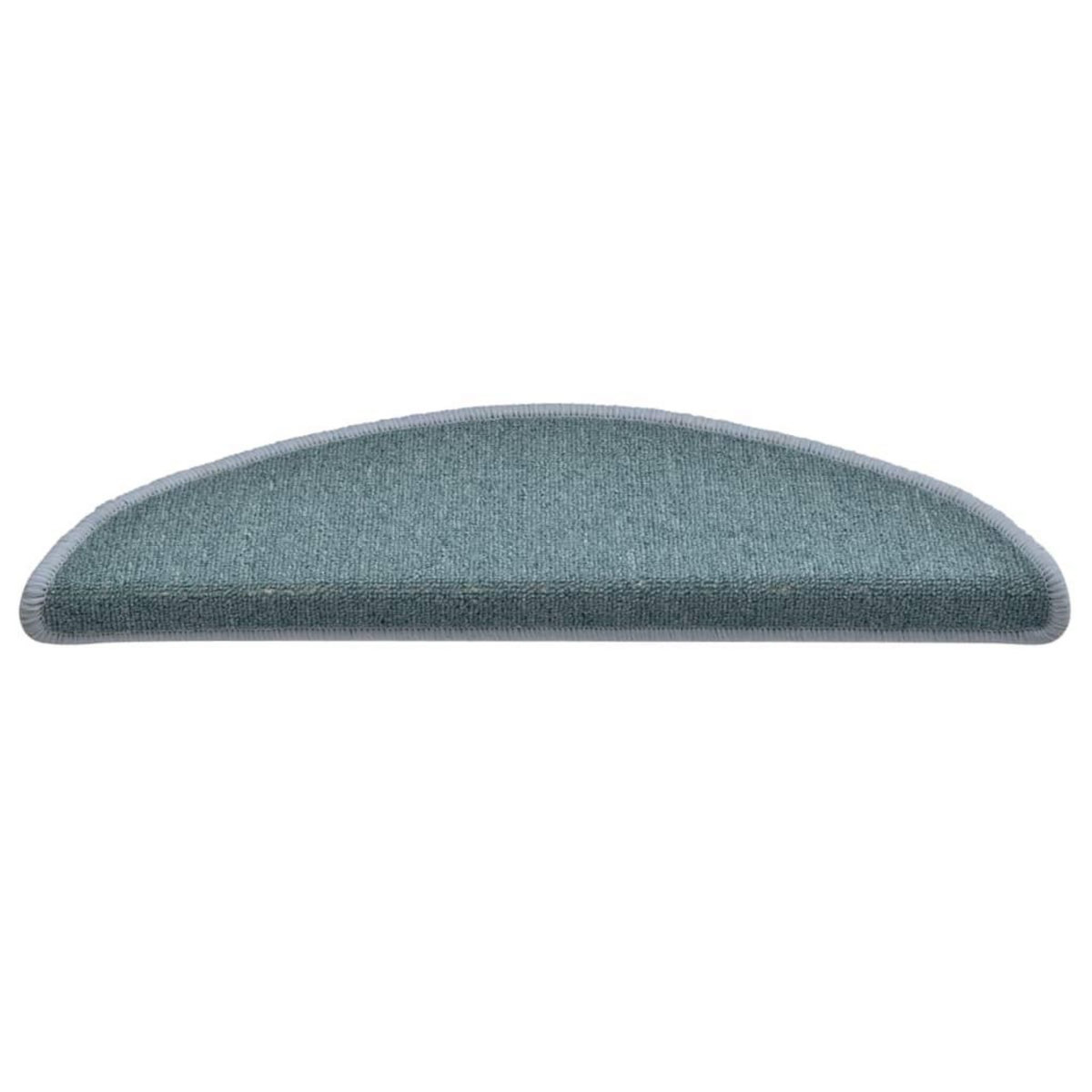 VIDAXL Tapis de marches d'escalier 15 pcs Bleu 56x17x3 cm