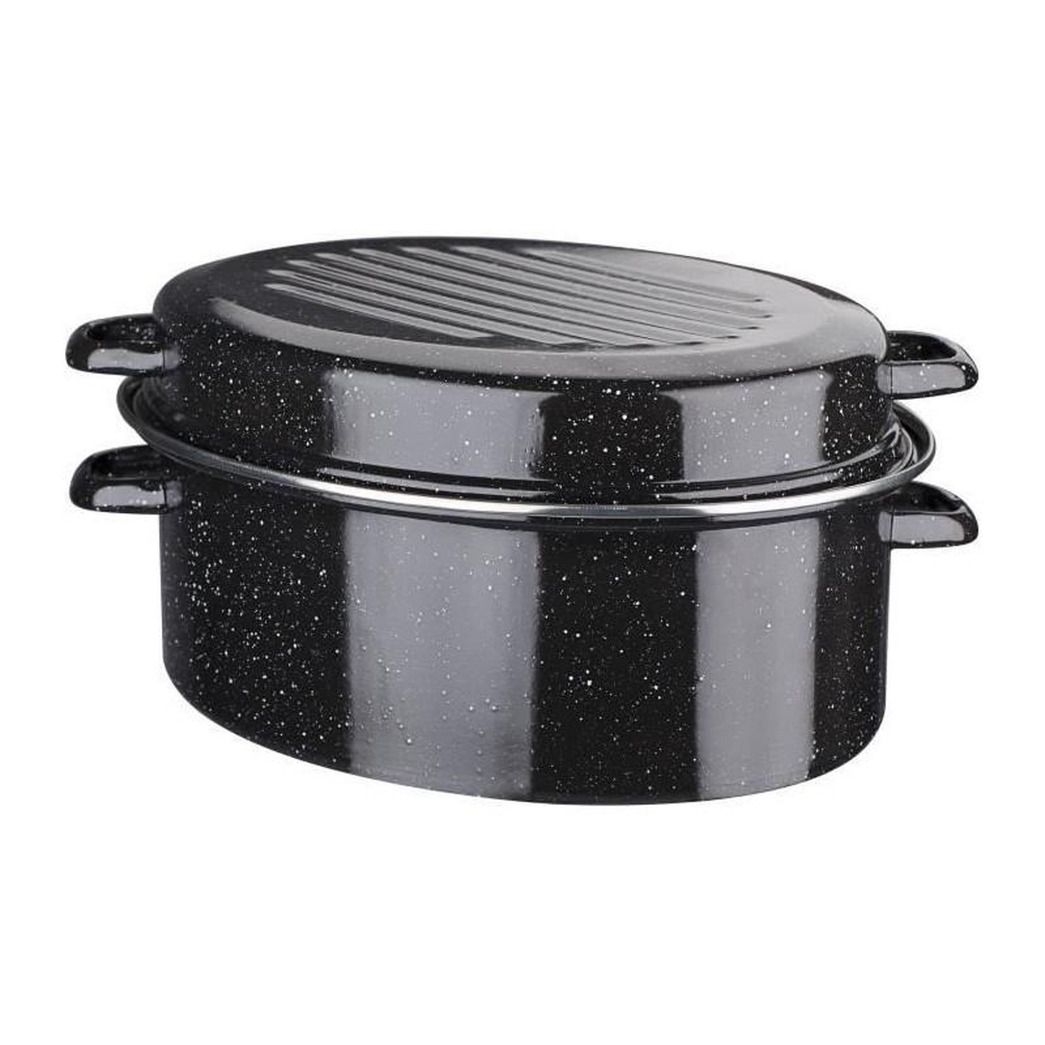 GSW Cocotte acier émaillé - GSW - Daubiere Email - 32 cm - Ovale - Induction