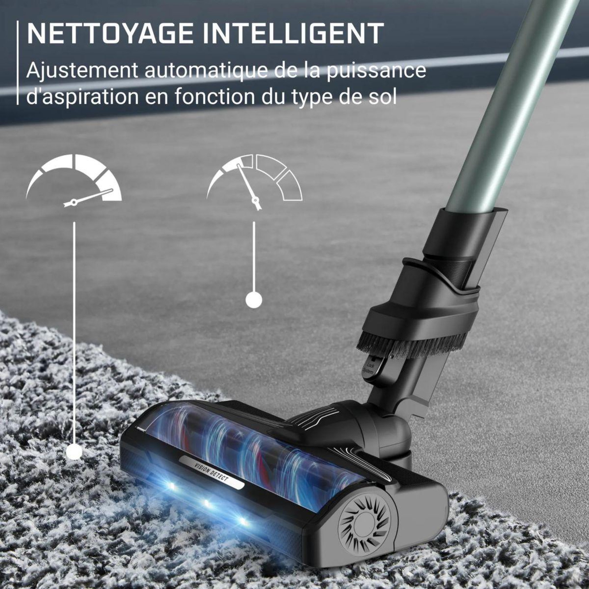 Voir la diapositive 5 : ROWENTA Aspirateur balai x-force flex 10.80 rh7a32e0