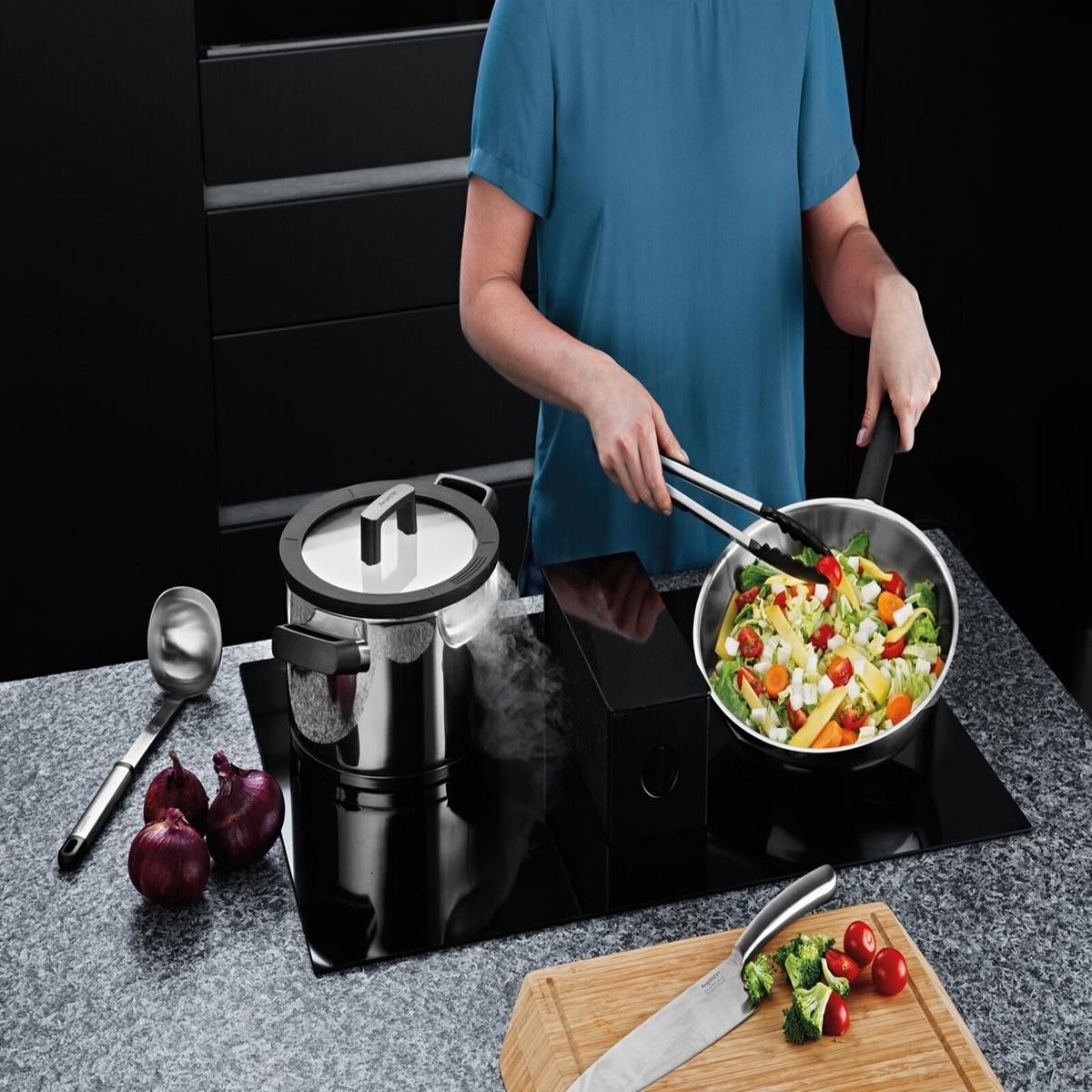 Berghoff Batterie de cuisine 4 pièces inox - 1315168