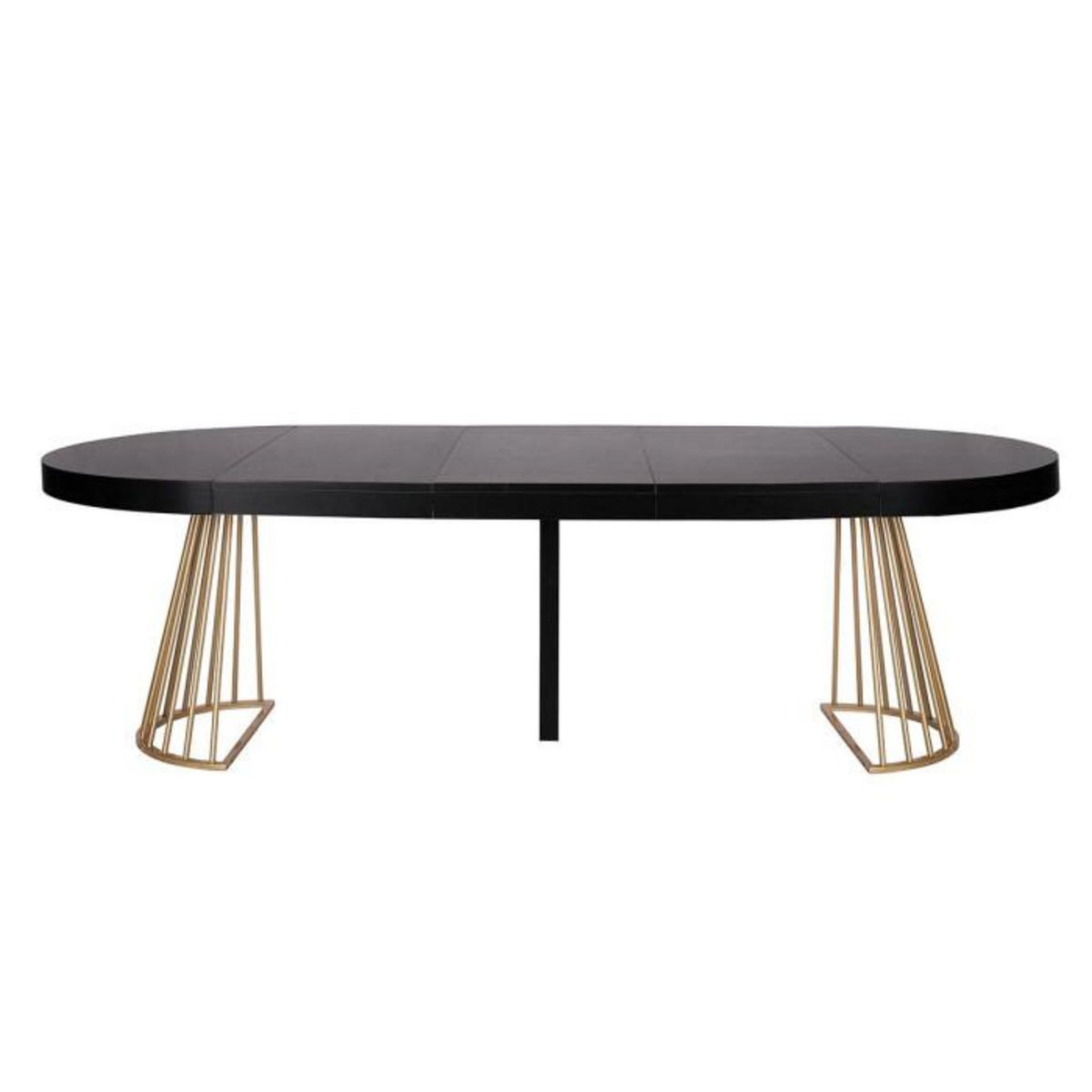 Paris Prix Table de Repas Extensible  Resoa  110-260cm Noir