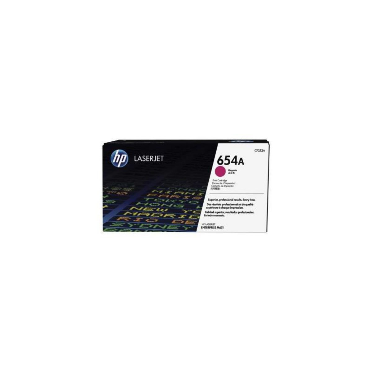 HP HP Cartridge No 654A HP654A HP 654A Magenta (CF333A)