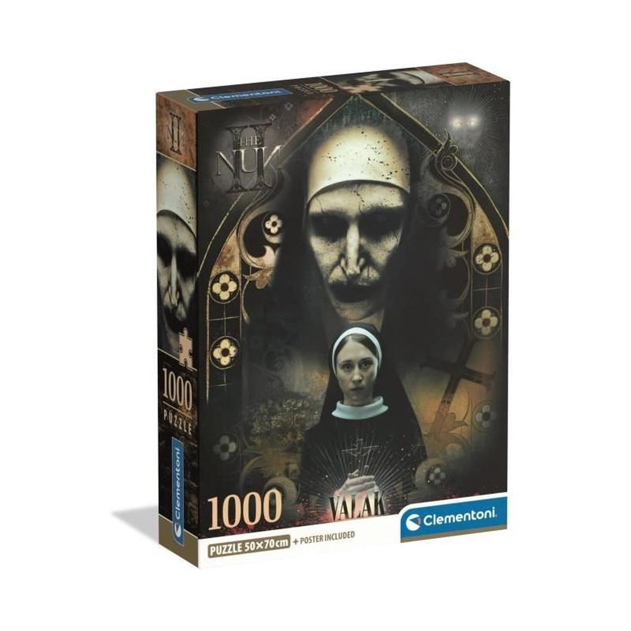 CLEMENTONI Puzzle 1000 pièces Compact - La None - CLEMENTONI