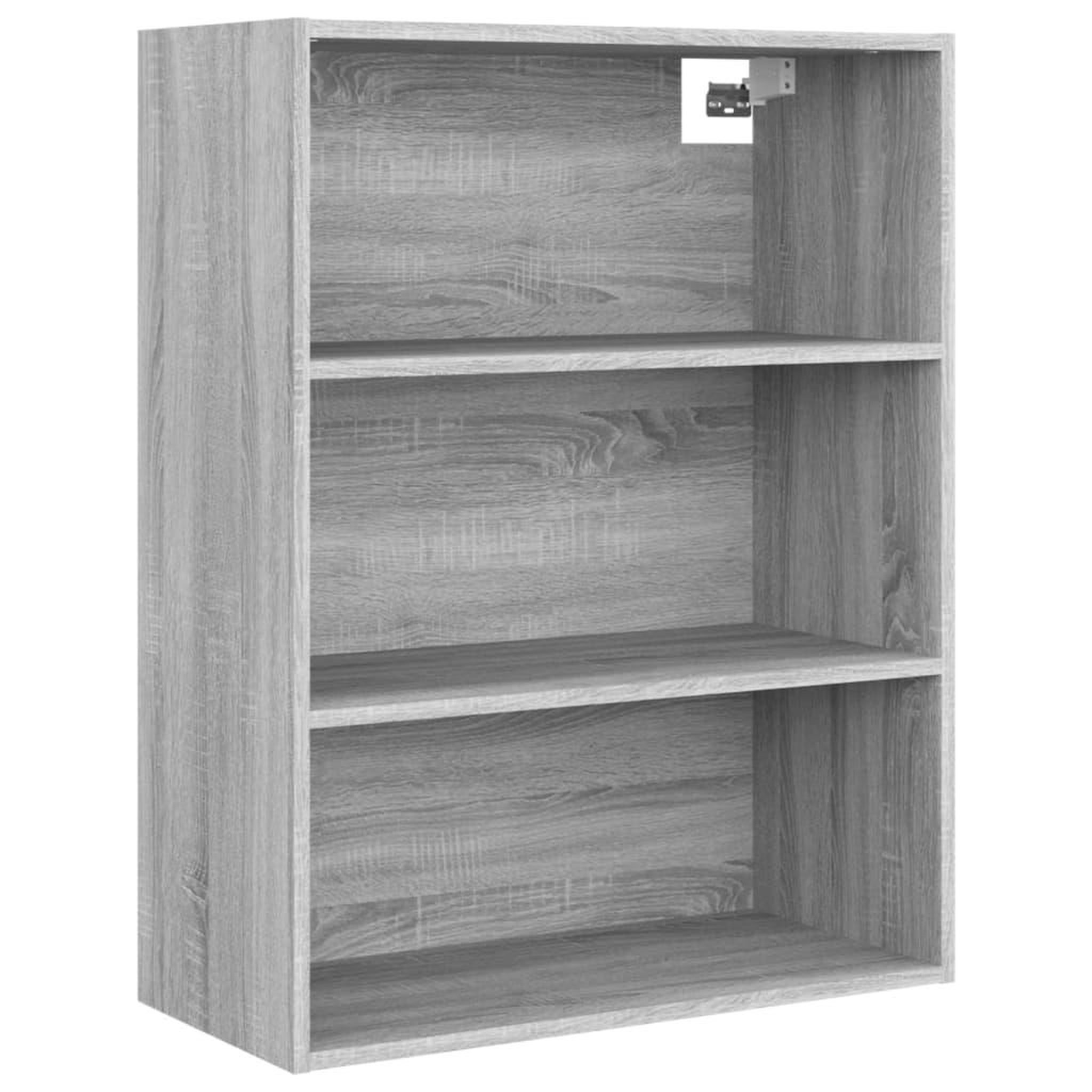 Voir la diapositive 2 : VIDAXL Armoire murale suspendue Sonoma gris 69,5x32,5x90 cm