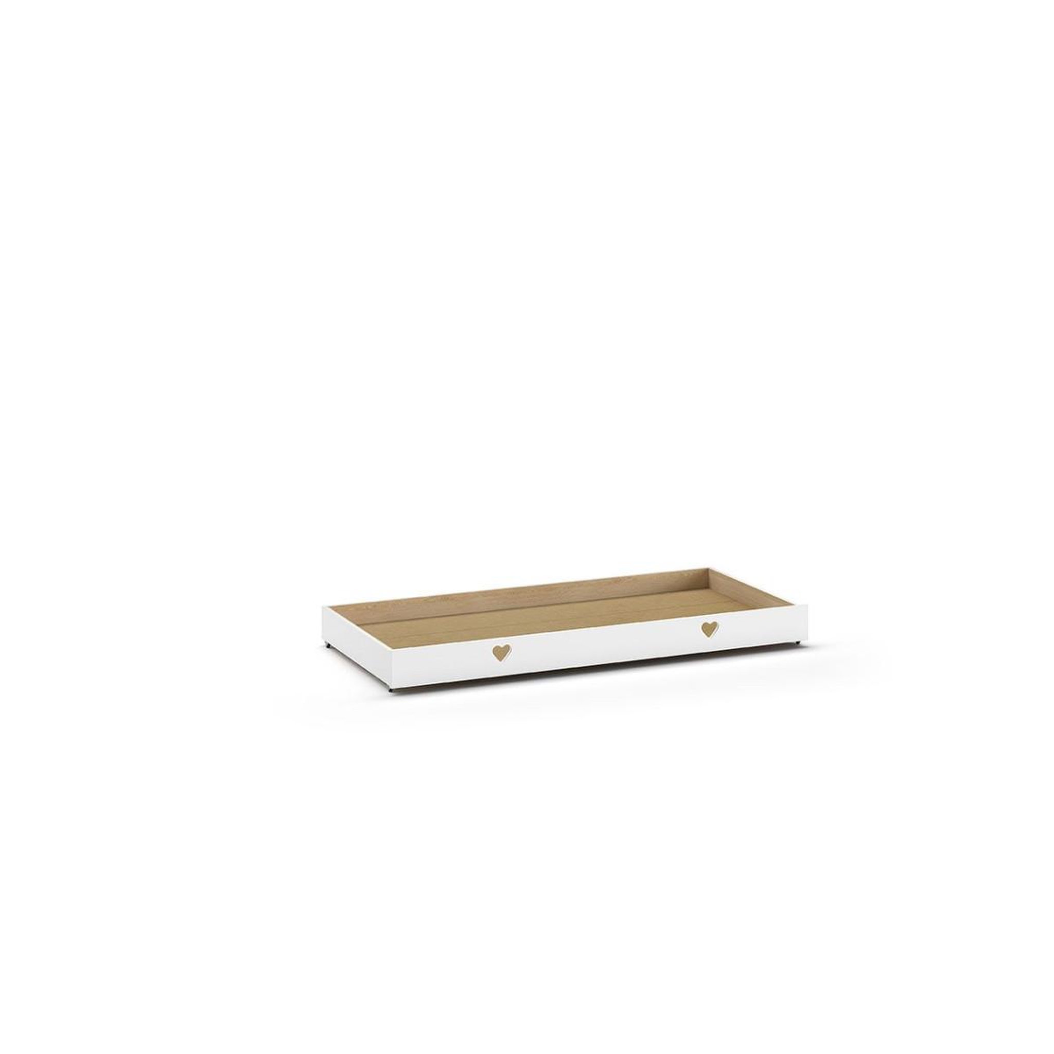 Voir la diapositive 3 : Paris Prix Lit gigogne cabane enfant ouvert  amori  90x200cm blanc