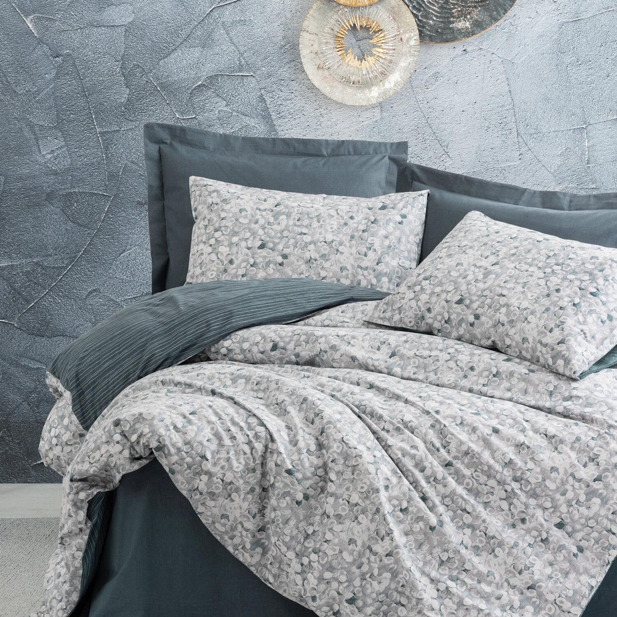 Home collection Parure de lit enfant avec taie(s) 100 % coton Molly